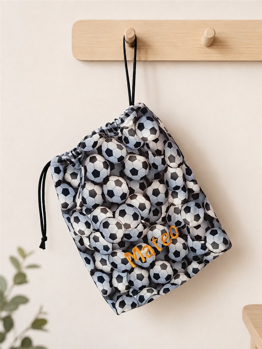 Bolsita personalizada Mateo, hecho a mano