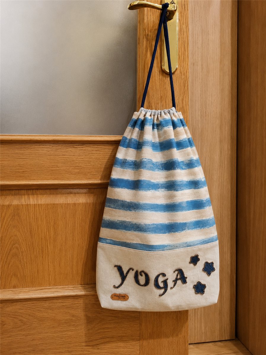 Bolsa de yoga hecho por una alumna