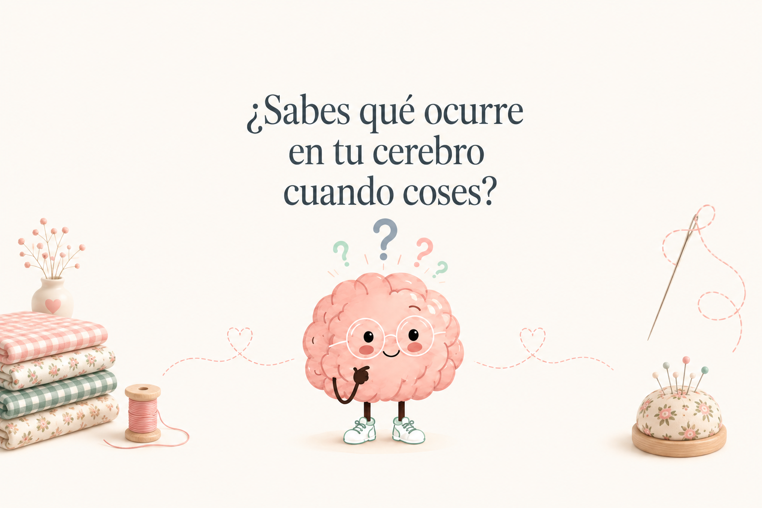 ¿Qué ocurre en tu cerebro cuando coses?